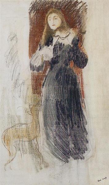 The Violin, 1893 - Берта Морізо