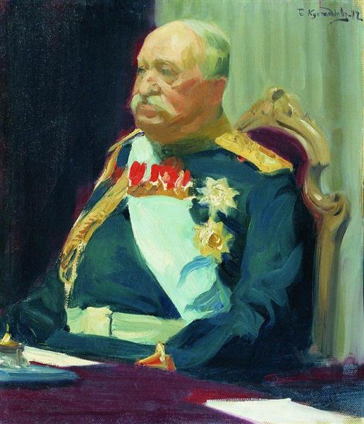 Портрет графа Н.П. Игнатьева, 1902 - Борис Кустодиев