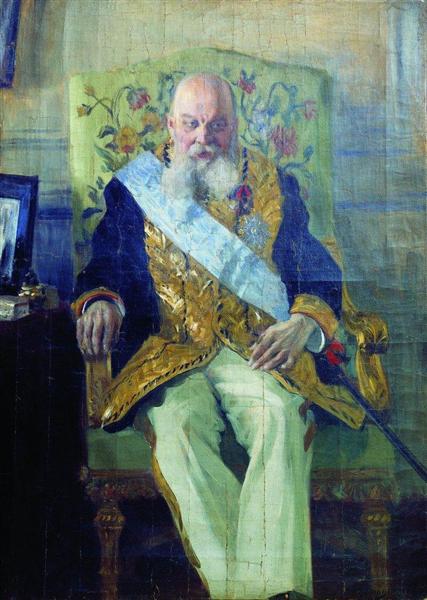 Portrait of D.M. Solsky, 1908 - Boris Michailowitsch Kustodijew