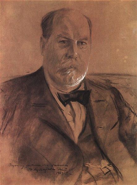 Portrait of P.A. Vlasov, 1903 - Boris Koustodiev