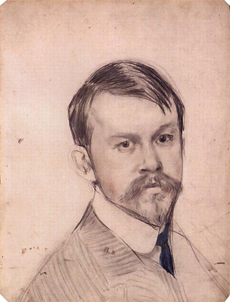 Self Portrait, 1902 - Boris Michailowitsch Kustodijew