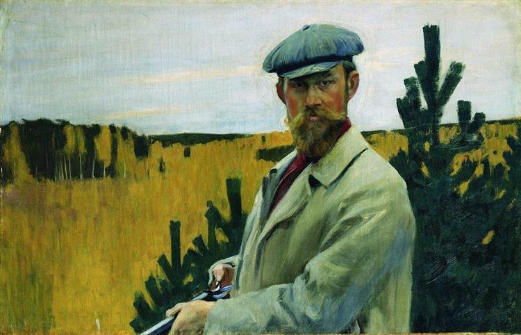 Self Portrait, 1905 - Boris Michailowitsch Kustodijew