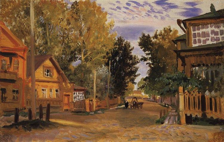 Старая Русса, 1921 - Борис Кустодиев