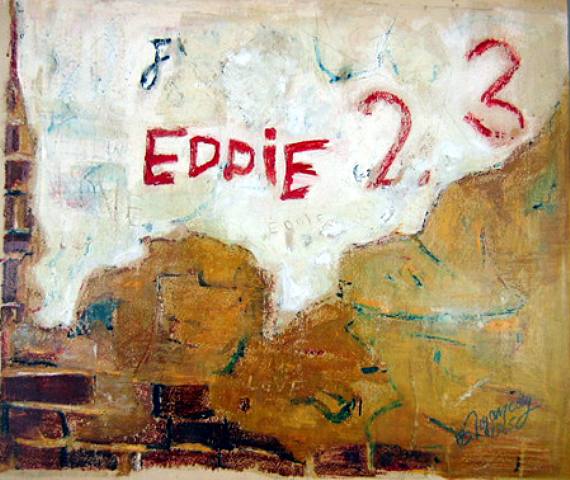 Eddie, 1965 - Burhan Cahit Doğançay