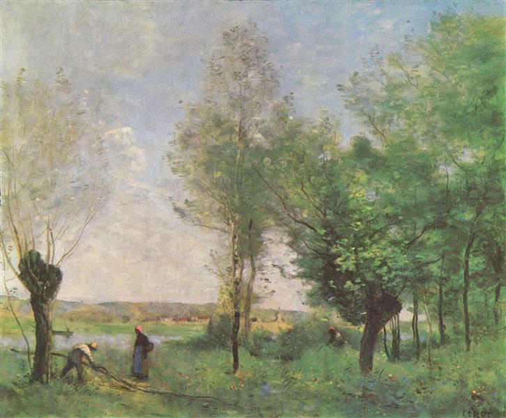 Recollections of Coubron, 1872 - Camille Corot