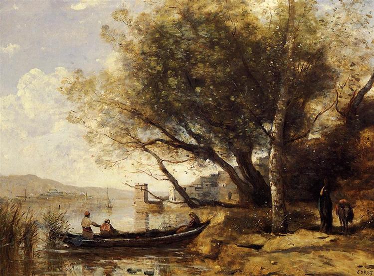 Smyrne Bornabat, 1873 - Jean-Baptiste Camille Corot