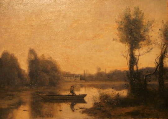 The Pond at Ville d'Avray, 1860 - 柯洛