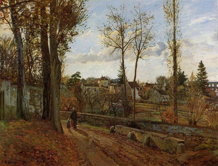 Louveciennes, 1871 - Camille Pissarro