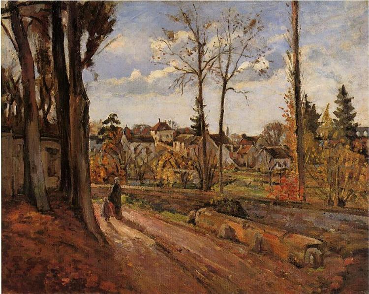 Louveciennes, 1872 - Camille Pissarro