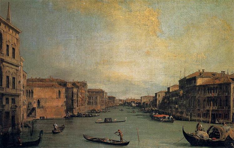The Grand Canal, c.1729 - 加纳莱托