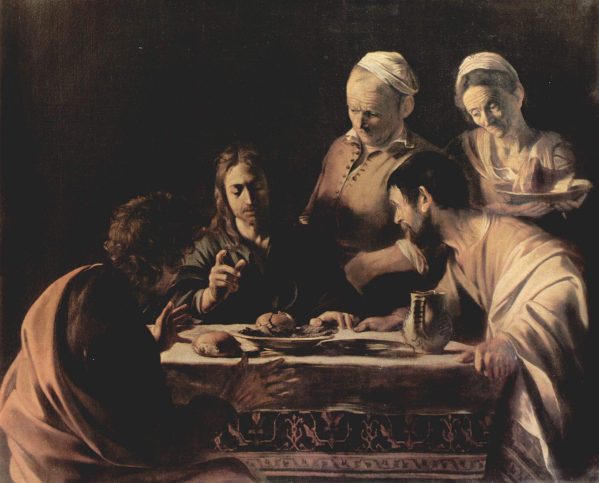 Supper at Emmaus, 1606 Caravaggio