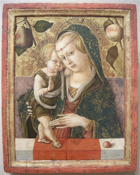 Madonna and Child, c.1490 - Карло Кривелли