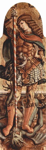 Saint Roch, c.1480 - 卡羅·克里韋利