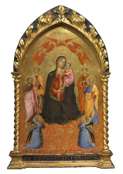 Madonna and Child with Angels and Saints, 1400 - Ченніно Ченніні