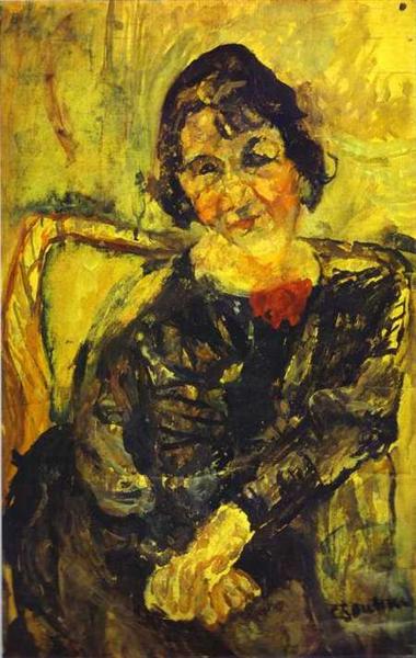 Young Woman, c.1915 - Хайм Сутін