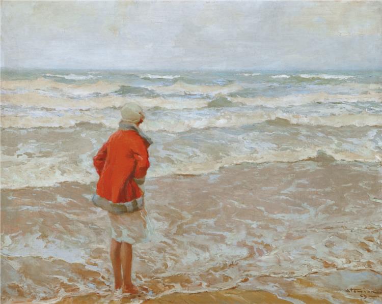 Looking out to sea - Charles Atamian