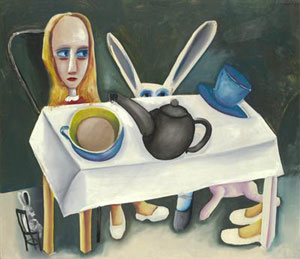 Feet beneath the table, 1956 - Чарльз Блэкман
