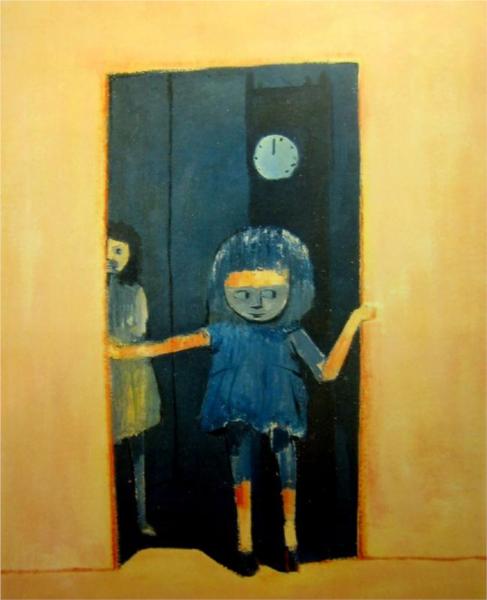Girl in a Doorway - Charles Blackman