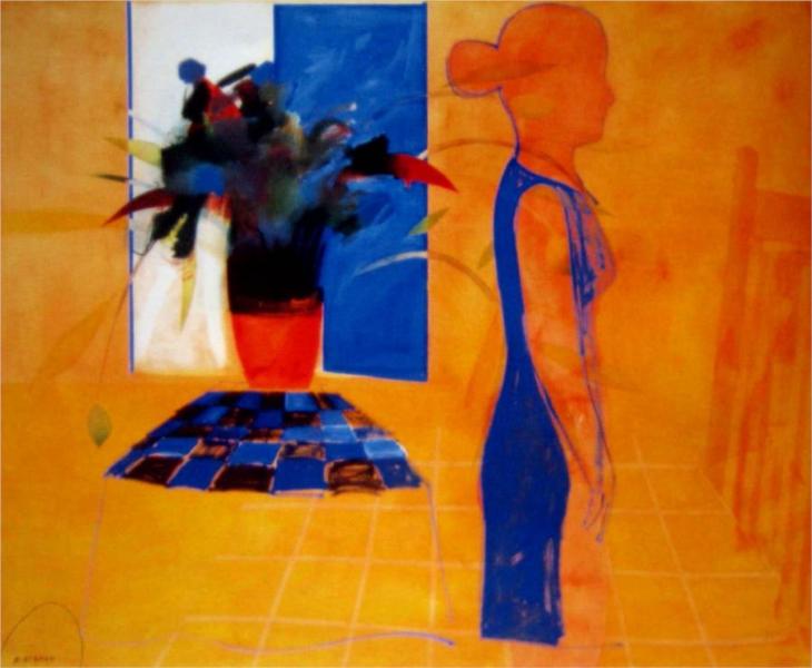 Woman by a Window - Charles Blackman