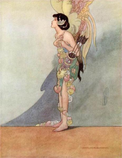 The nightingale and the rose, 1913 - Чарльз Робінсон