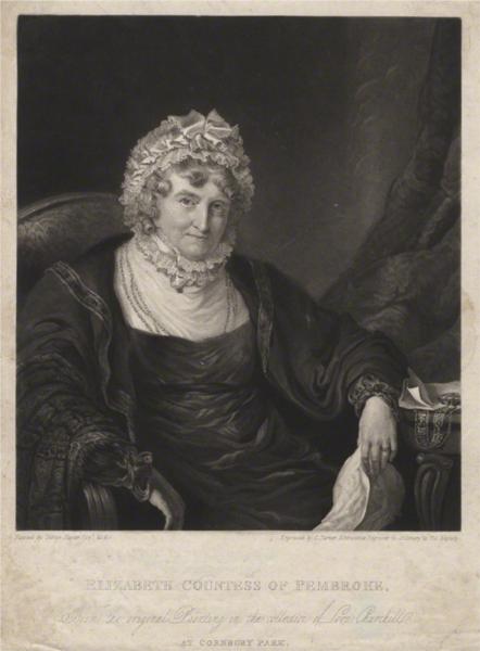 Elizabeth Herbert (née Spencer), Countess of Pembroke, 1824 - Чарльз Тернер