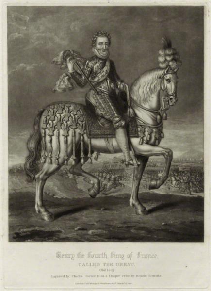 Henri IV, King of France, 1814 - Чарльз Тернер