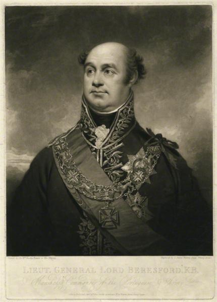 William Carr Beresford, Viscount Beresford, 1814 - Charles Turner