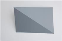 Three-Dimensional Picture (diagonal folding) - Charlotte Posenenske