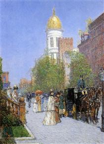 A Spring Morning - Childe Hassam