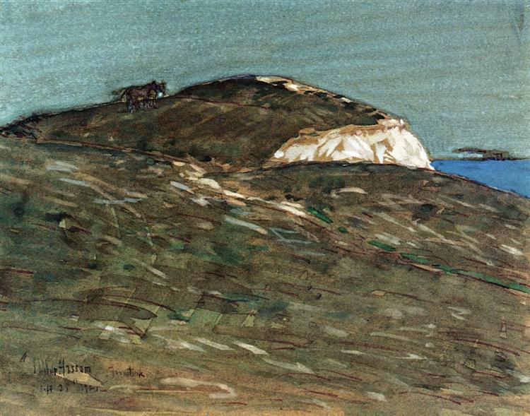 The Hourse of Actaeon, Montauk, 1921 - Childe Hassam