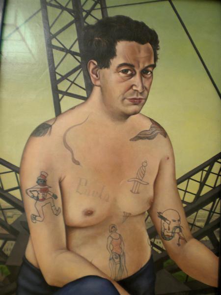 Portrait of Egon Erwin, 1928 - Christian Schad