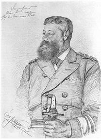 Portrait of Carl-August Deinhard - Christian Wilhelm Allers