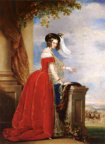 Alexandra Feodorovna (Charlotte of Prussia), c.1845 - Christina Robertson