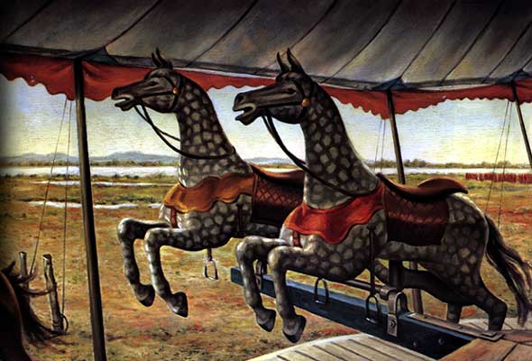 Merry-Go-Round, 1949 - Clarence Holbrook Carter