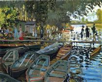 Baigneurs à la Grenouillère - Claude Monet