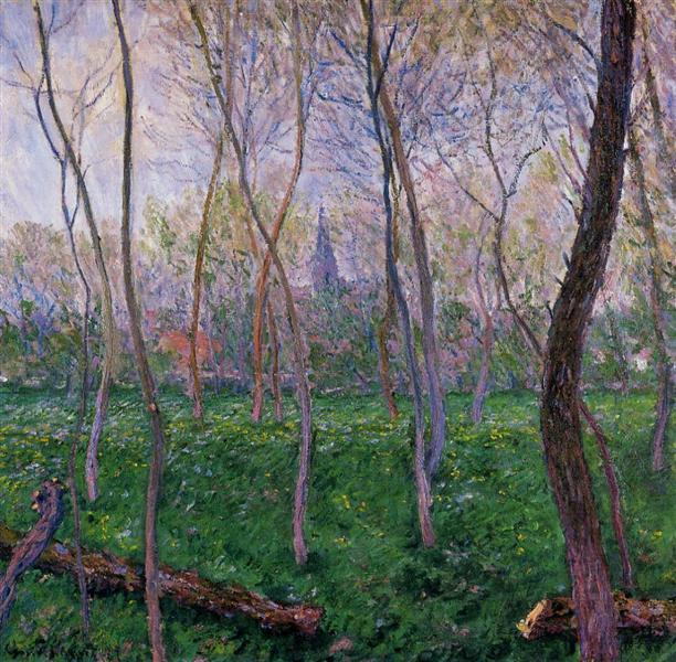 Bennecourt, 1887 - Claude Monet