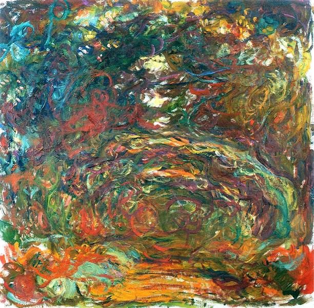 Path under the Rose Arches, Giverny, 1920 - 1922 - Claude Monet