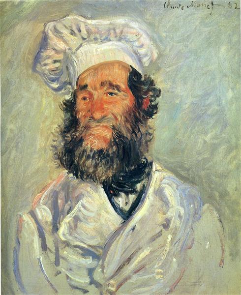 Portrait of Pere Paul, 1882 - Клод Моне