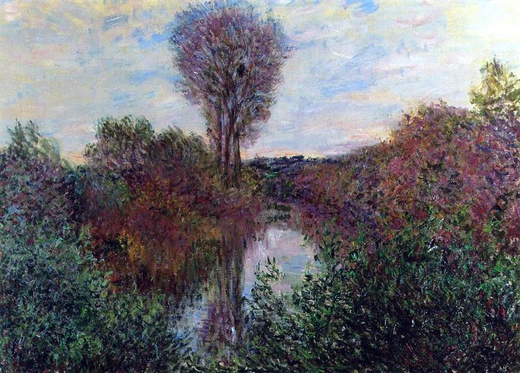 Small Branch of the Seine, 1878 - 莫內