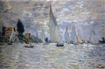 Régate à Argenteuil - Claude Monet