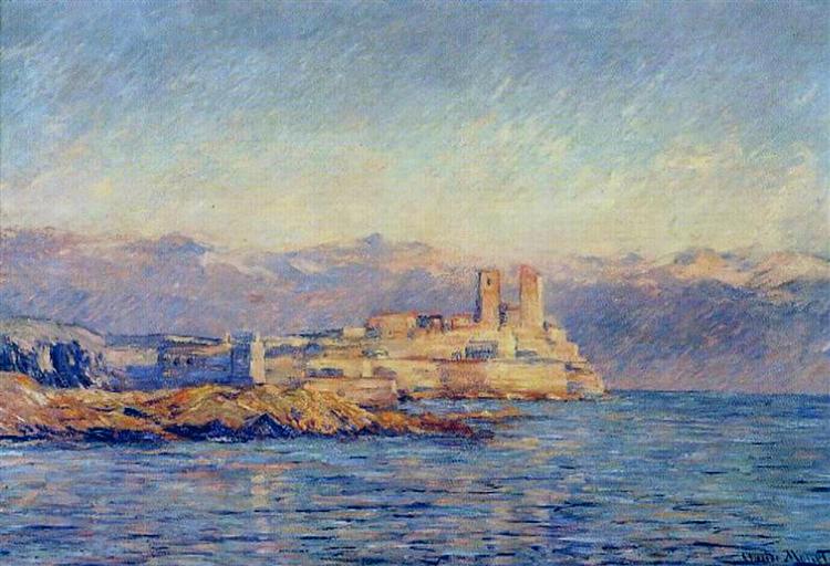 The Castle in Antibes, 1888 - 莫內