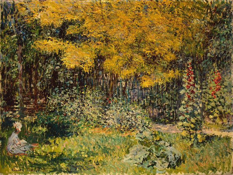 Сад, 1876 - Клод Моне