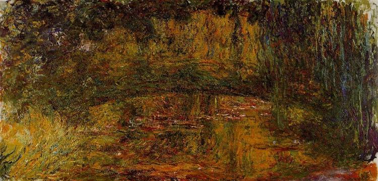 The Japanese Bridge, 1918 - Claude Monet