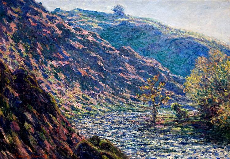 The Old Tree at the Confluence, 1889 - Claude Monet