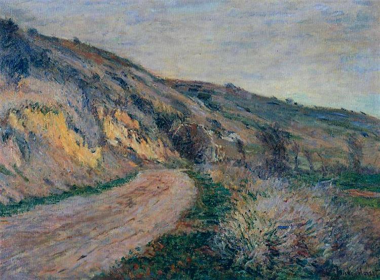The Road to Giverny 2, 1885 - Клод Моне
