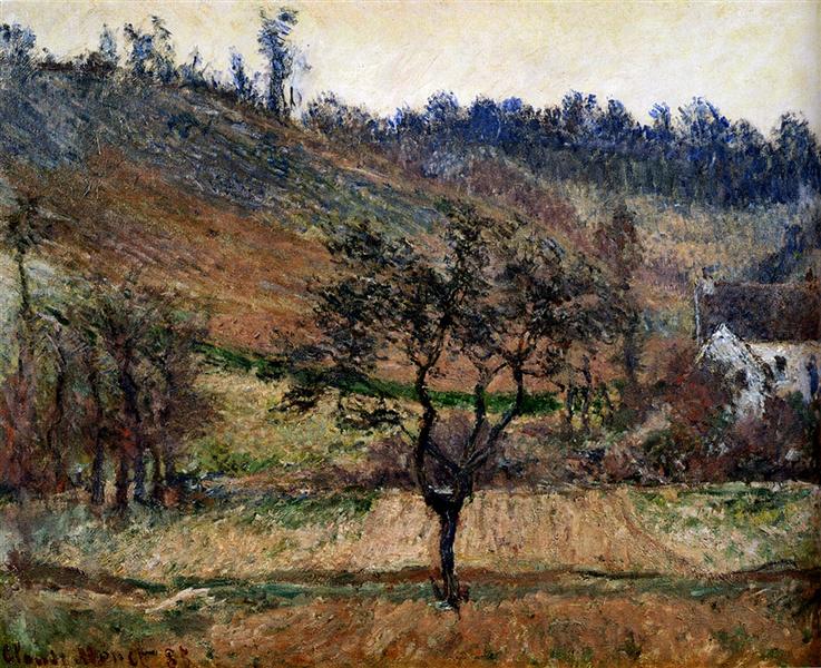 The Valley Of Falaise, 1883 - Claude Monet