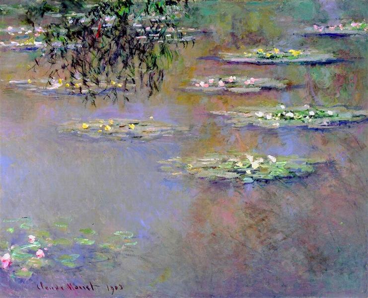 Water Lilies, 1903 - 莫內