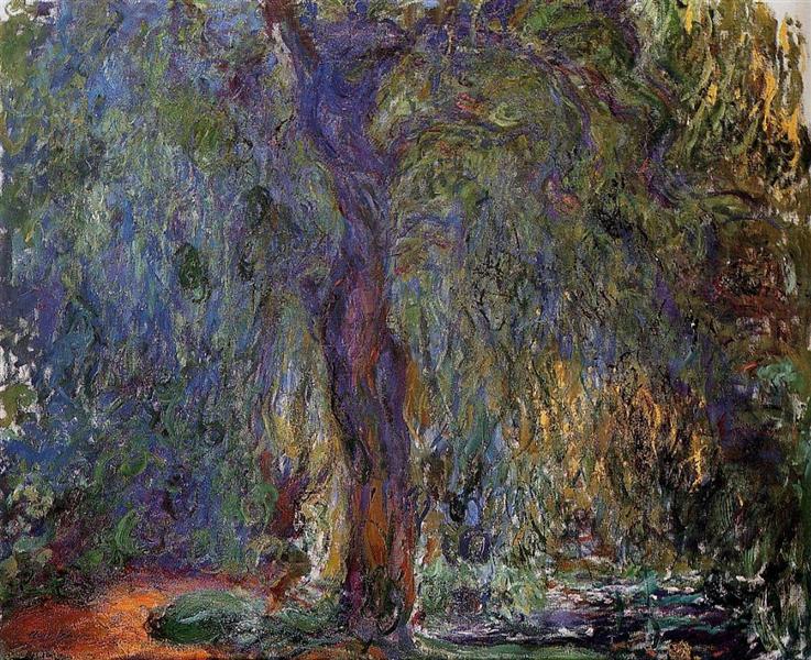 Weeping Willow, 1918 - 1919 - 莫內