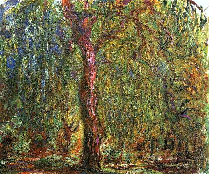 Weeping Willow, 1918 - 1919 - 莫內