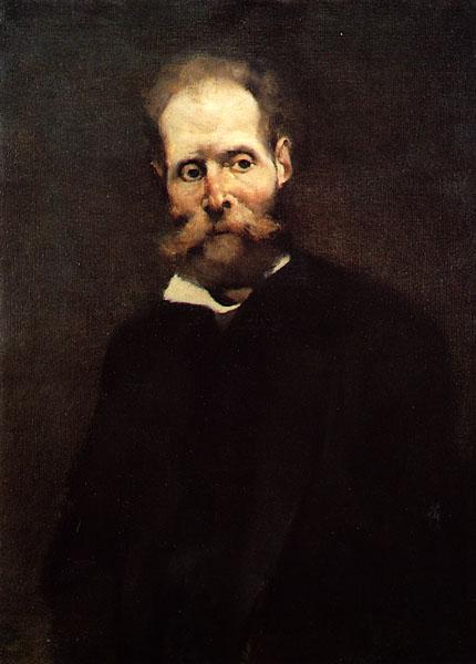 Portrait of Antero de Quintal, 1889 - Колумбану Бордалу Пиньейру